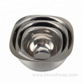 Hot Selling Stainless Steel Square Mixing Bowls